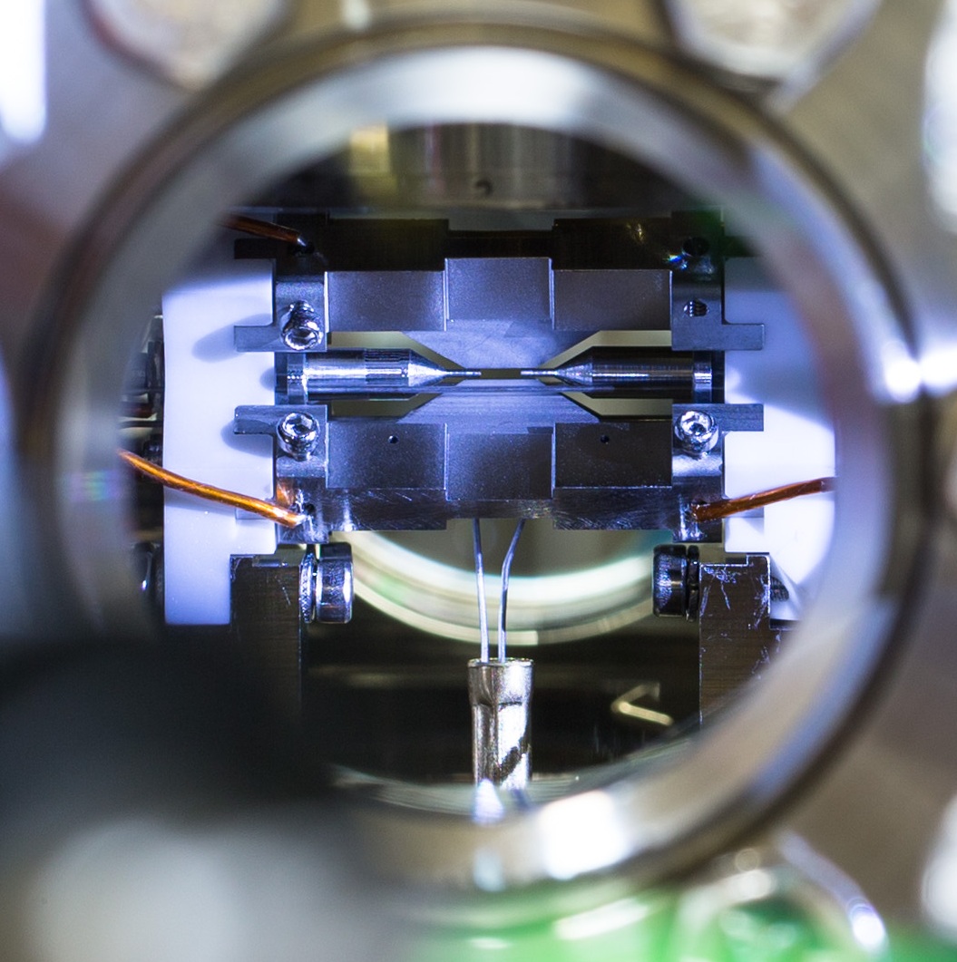 Ion trap for quantum computing, Credit: Lucas Lab, Oxford Ion trap for quantum computing, Credit: Lucas Lab, Oxford